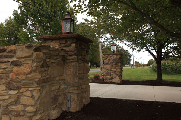 Old Reclaimed Stone Pillars